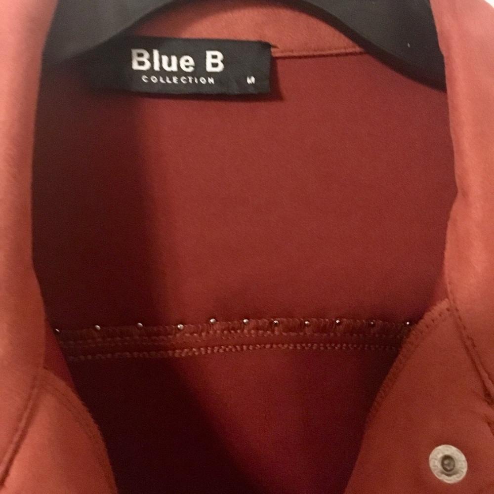 Blue B  Women's Rust Fringe Jacket - Picture 5 of 5